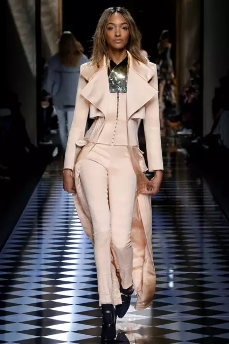 Balmain Caij nplooj zeeg 2016 | Paris Fashion Week