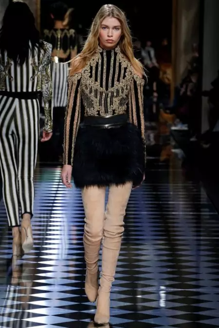 Balmain 2016 ősz | Párizsi divathét