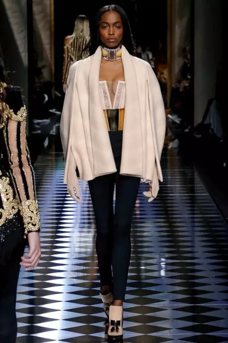 Balmain Caij nplooj zeeg 2016 | Paris Fashion Week