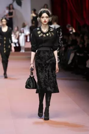 Dolce & Gabbana 2015 m. ruduo/žiema