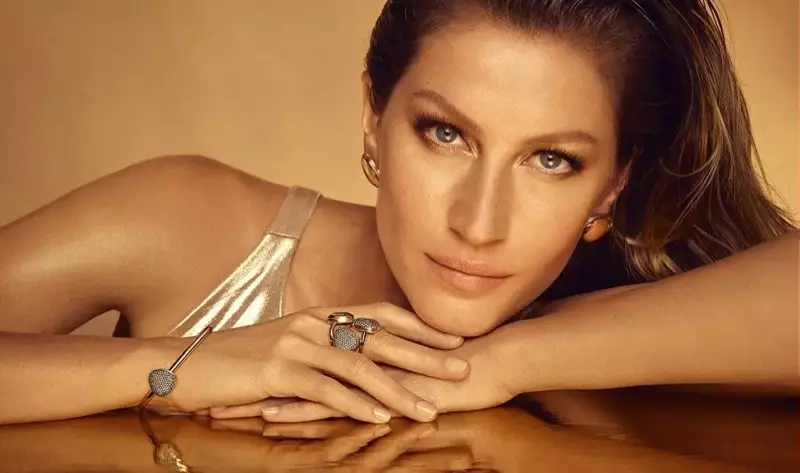 Gisele Bundchen Vivara Golden Lub Sijhawm Jewelry Campaign