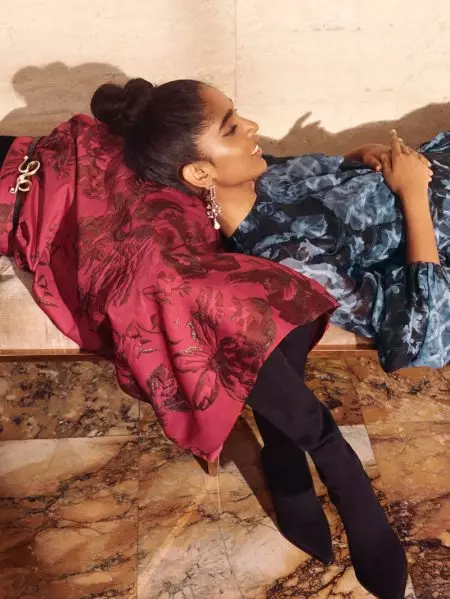 Naomi、Dilone 和 Chiharu Front H&M Conscious 2019 秋季独家广告大片
