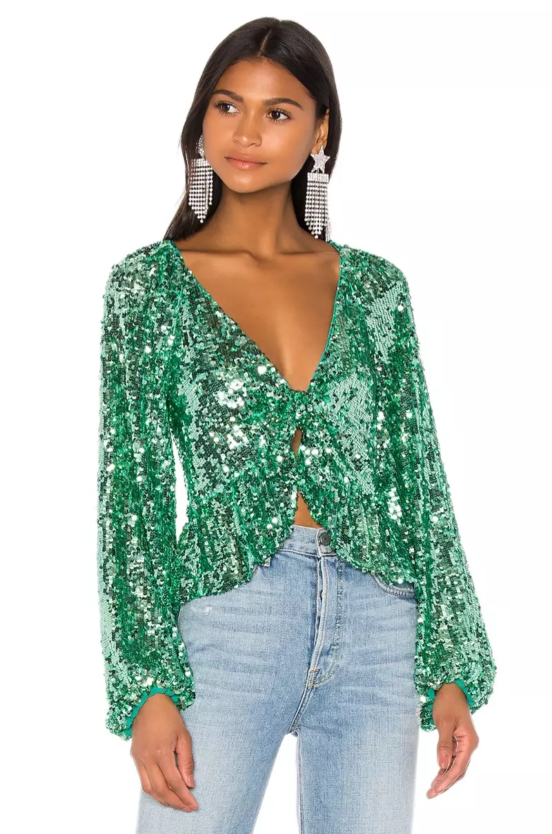 Kuba Uthando & iiLemons Madeleine Sequin Top $163