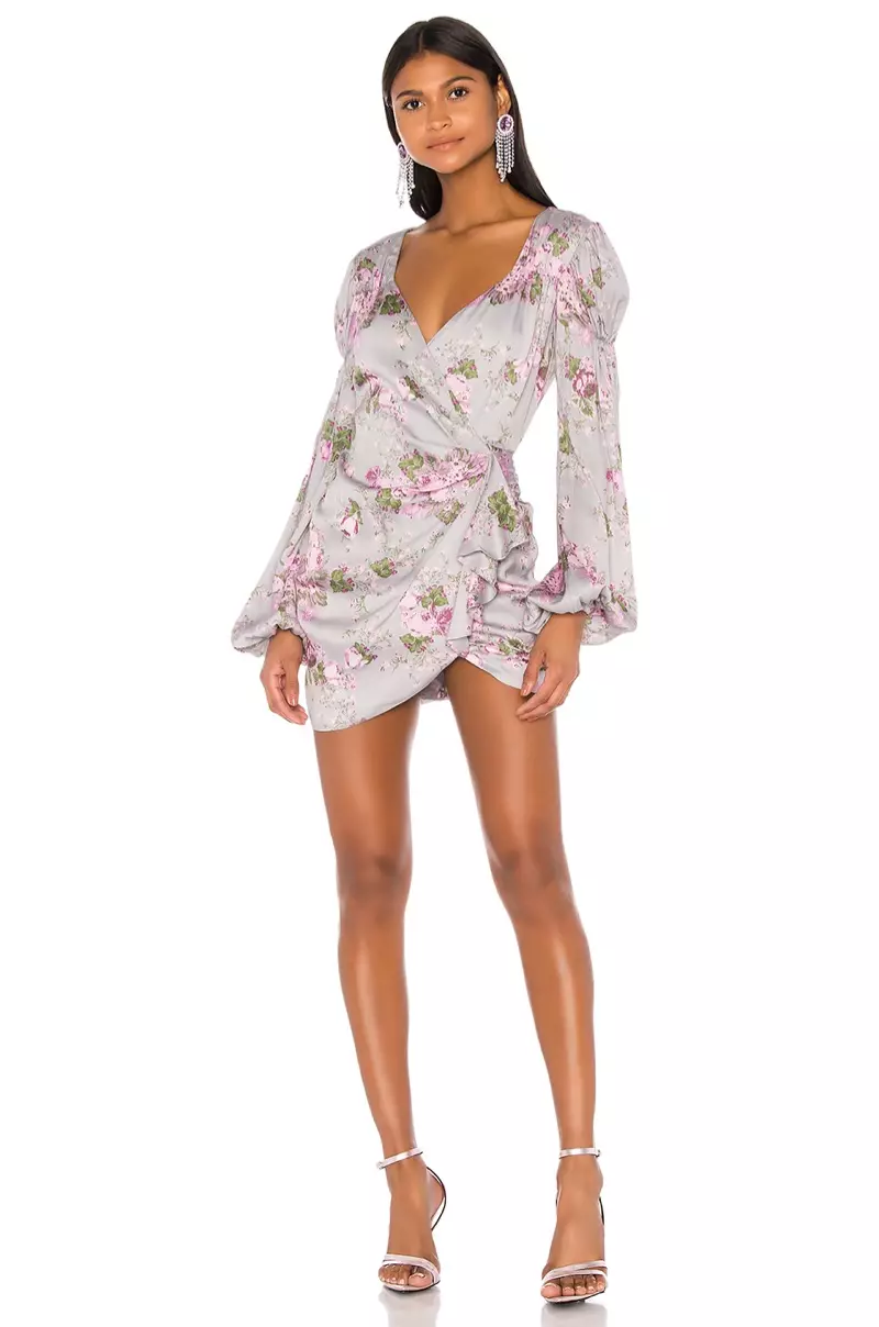 Kwa Love & Lemons Jardin Floral Mini Dress $238