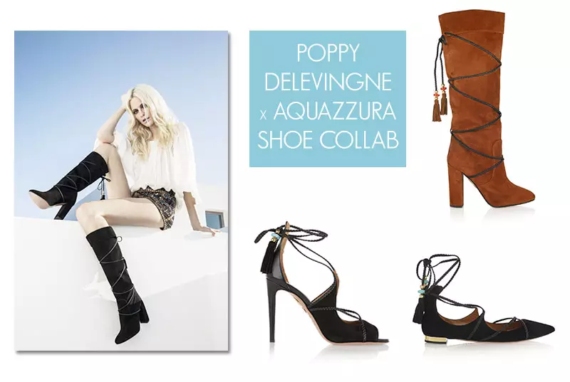 Poppy-Delevingne-Aquazzura-รองเท้า