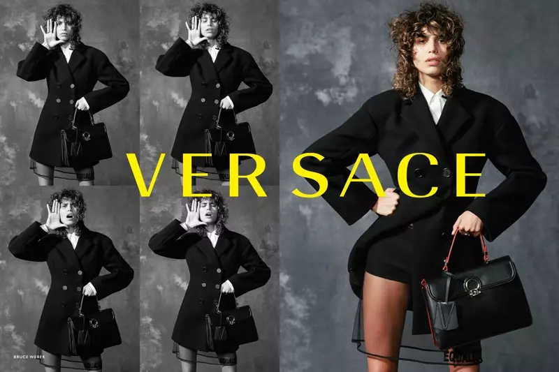 Bruce Weber Versace-nin 2017-ci ilin payız-qış kampaniyasının fotolarını çəkir