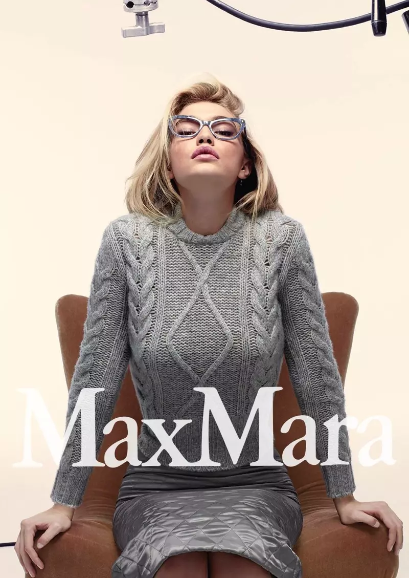 Η Gigi Hadid πρωταγωνιστεί στην καμπάνια του Max Mara φθινόπωρο-χειμώνα 2015