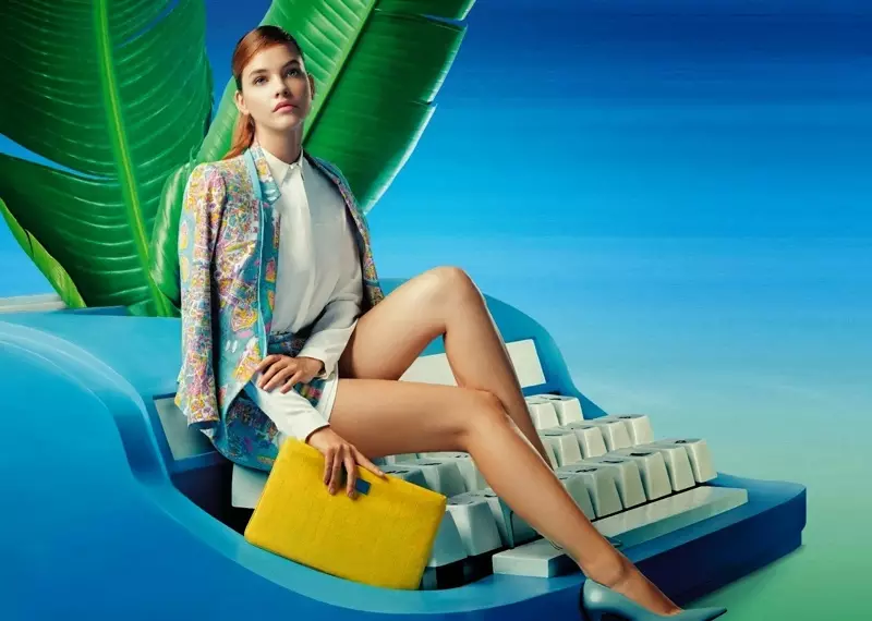 Barbara Palvin Stars sa Lily China Spring 2014 Campaign