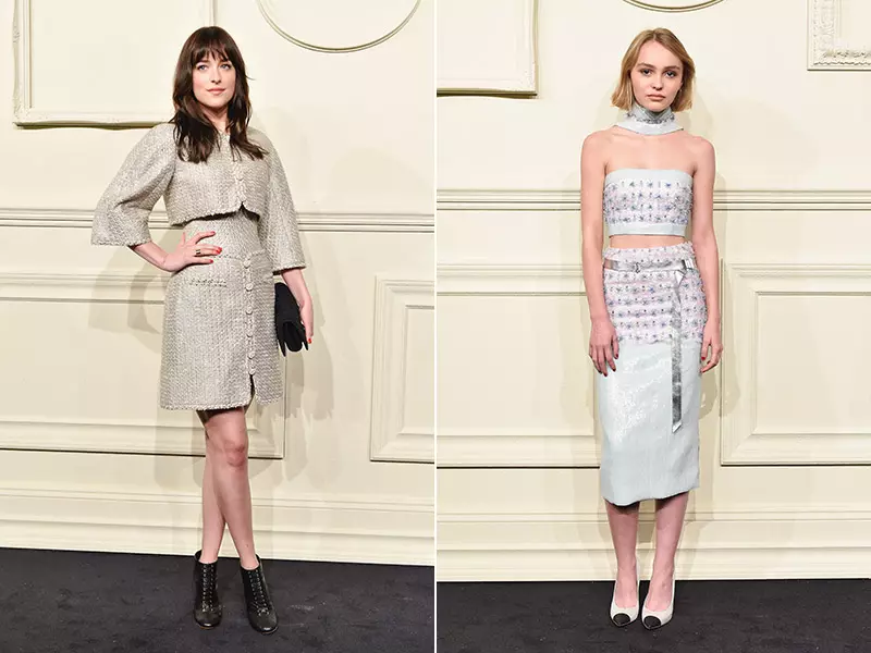 Lily-Rose Depp partecipa alla sfilata di Chanel a New York