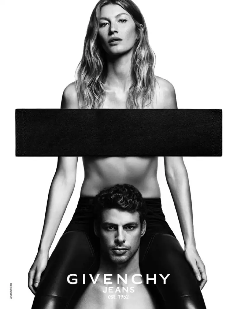 Campaña Gisele Bundchen Givenchy Jeans 2016