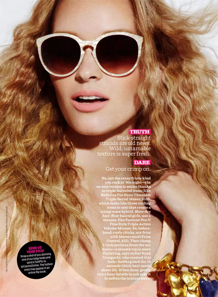 Jamie Nelson „Pernilla Fransander“ už „Cosmopolitan March 2012“.