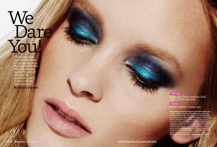 Pernilla Fransander deur Jamie Nelson vir Cosmopolitan March 2012