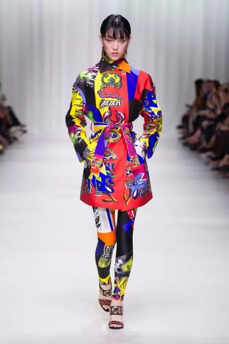 Versace 2018 yil bahori uchun 90-yillar arxiviga qaraydi