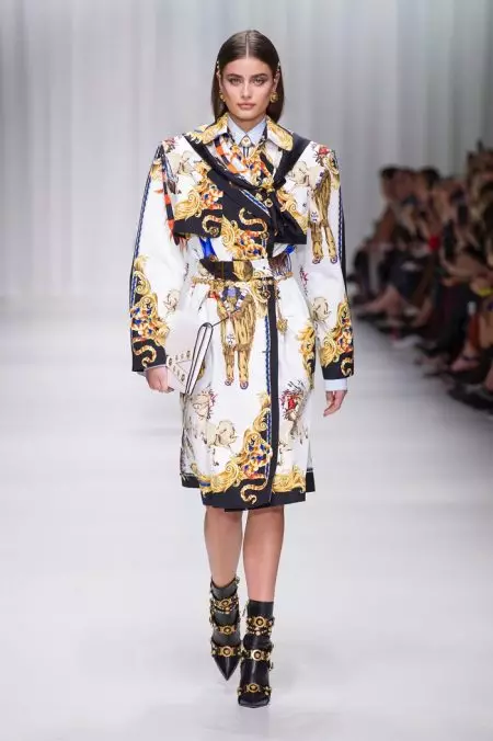 Versace 2018 yil bahori uchun 90-yillar arxiviga qaraydi