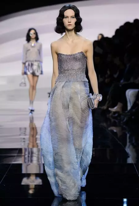 Armani Prive Spring 2016: hangen nesa a Lilac