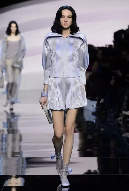 Armani Prive Spring 2016: hangen nesa a Lilac