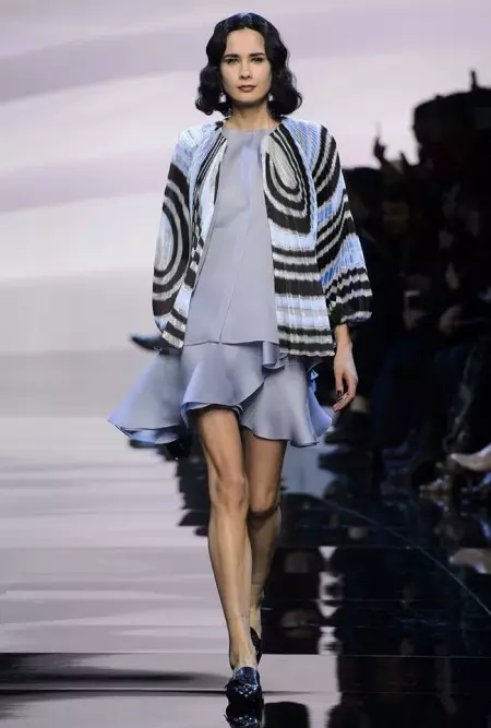 Armani Prive Spring 2016: Maono katika Lilac