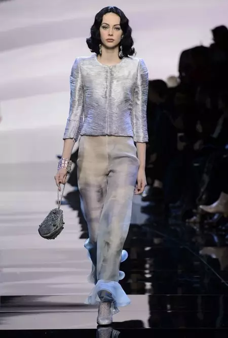 Armani Prive Primavera 2016: Uma Visão em Lilás