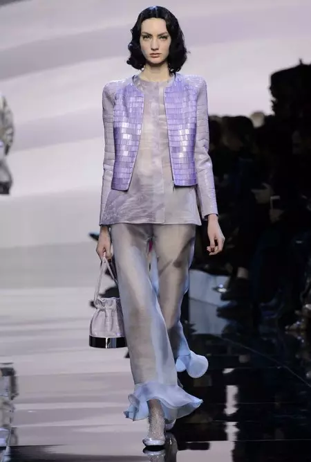 Armani Prive Spring 2016: Dîtinek li Lilac