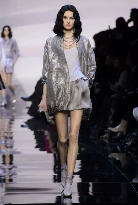 Armani Privé printemps 2016 : une vision en lilas