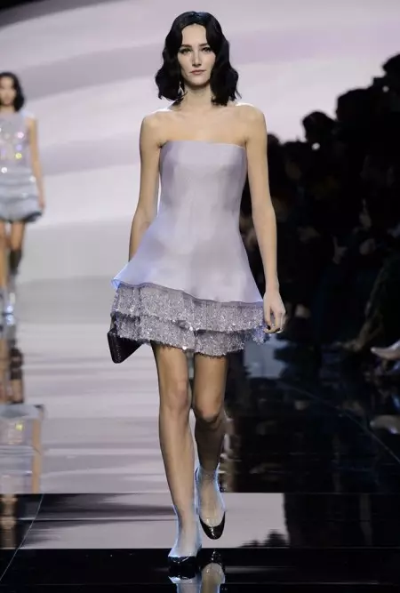 Armani Prive Spring 2016: Dîtinek li Lilac