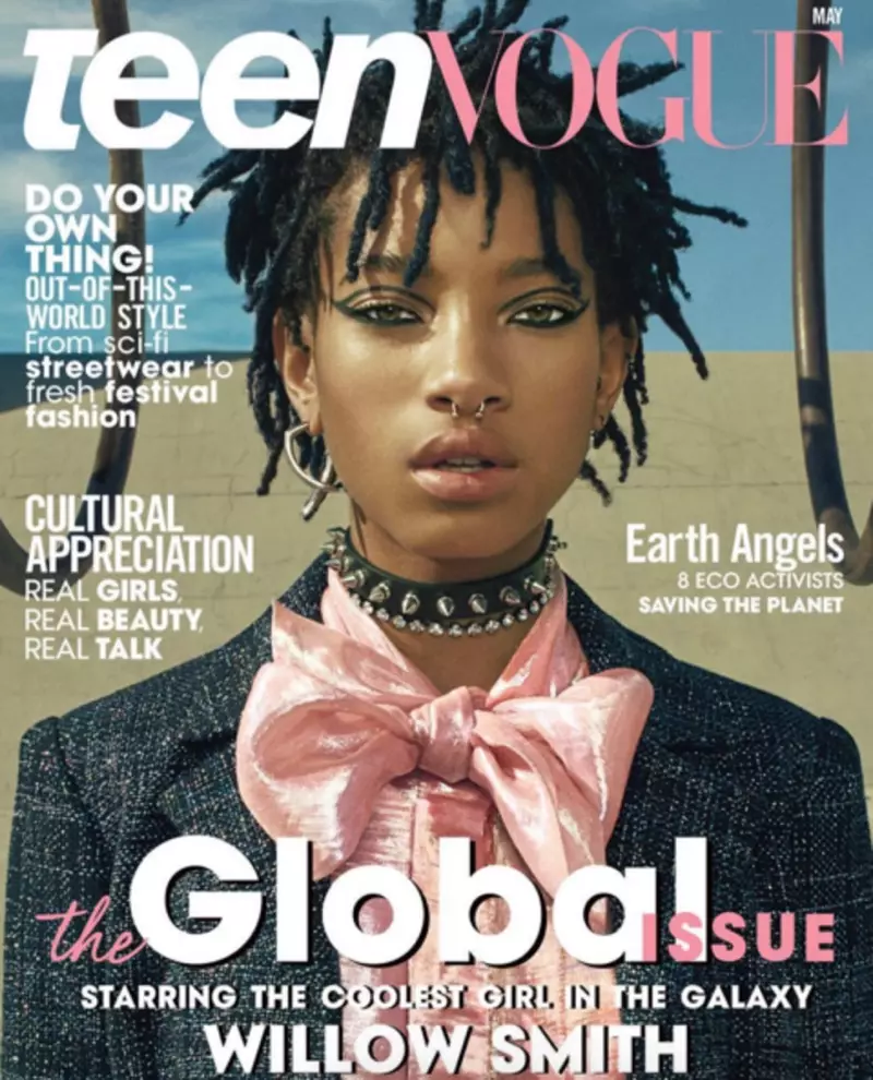 Willow Smith pada Kulit Vogue Remaja Mei 2016