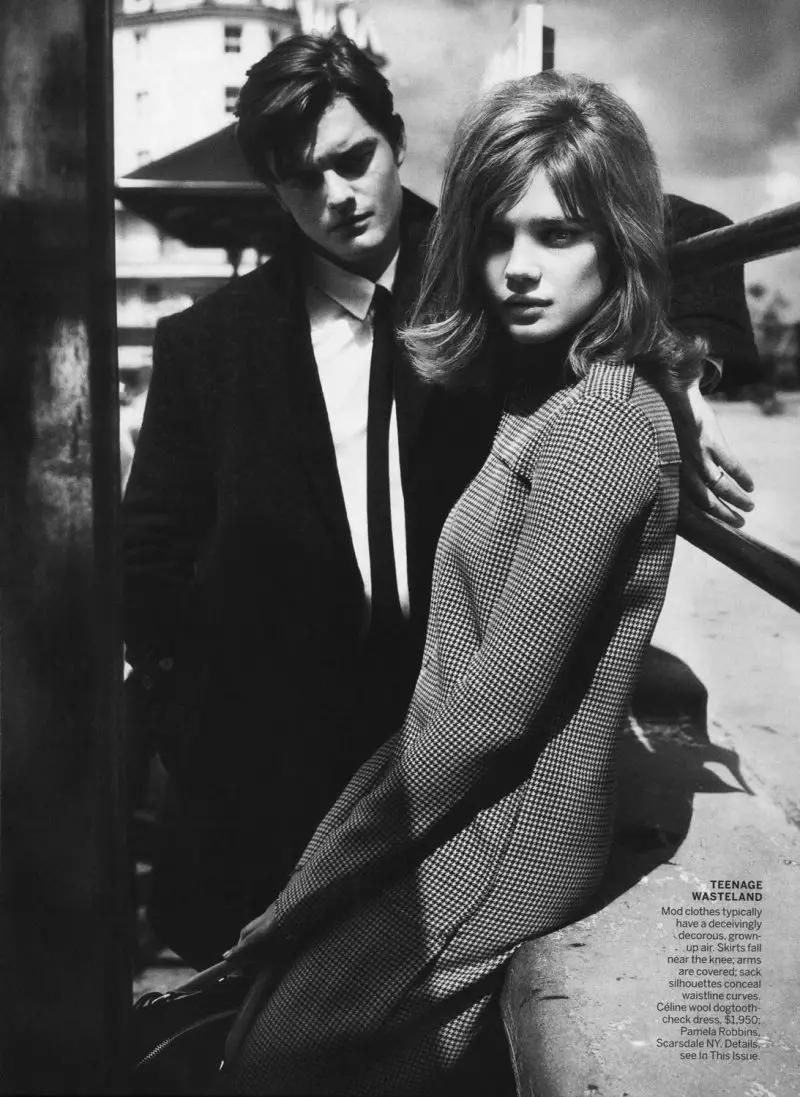 Natalia Vodianova โดย Mert & Marcus สำหรับ Vogue US กันยายน 2011