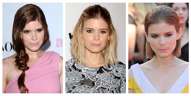 Warna rambut Kate Mara telah berubah selama bertahun-tahun. Foto: Shutterstock.com