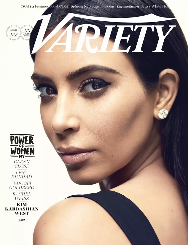 Kim Kardashian, Lena Dunham ກວມເອົາບັນຫາ Power of Women ຂອງ Variety