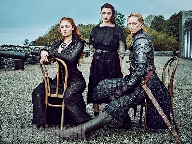 'Game of Thrones' Women Entertainment Weekly 2016 Covers