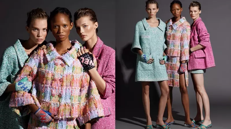 Un'immagine della campagna pubblicitaria Chanel primavera 2019