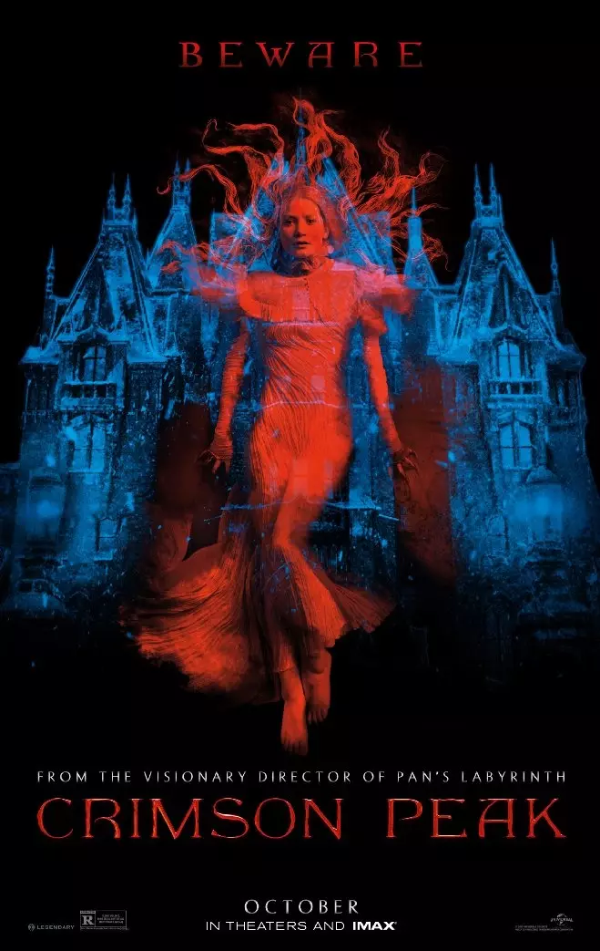 Crimson Peak тасмасынын постери