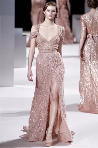 Elie Saab 2011 春夏高级定制时装巴黎高级时装