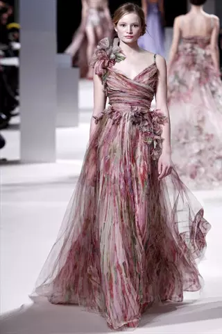 Elie Saab 2011 оны хавар загвар | Парисын дээд хувцас