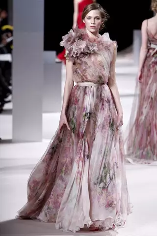 Elie Saab გაზაფხული 2011 Couture | პარიზის მაღალი მოდა