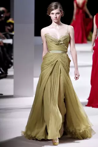 Elie Saab баҳор 2011 Couture | Парижи олӣ