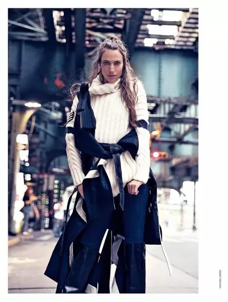 Jessica Miller Models Street Chic Style Marie Claire Italy-ისთვის