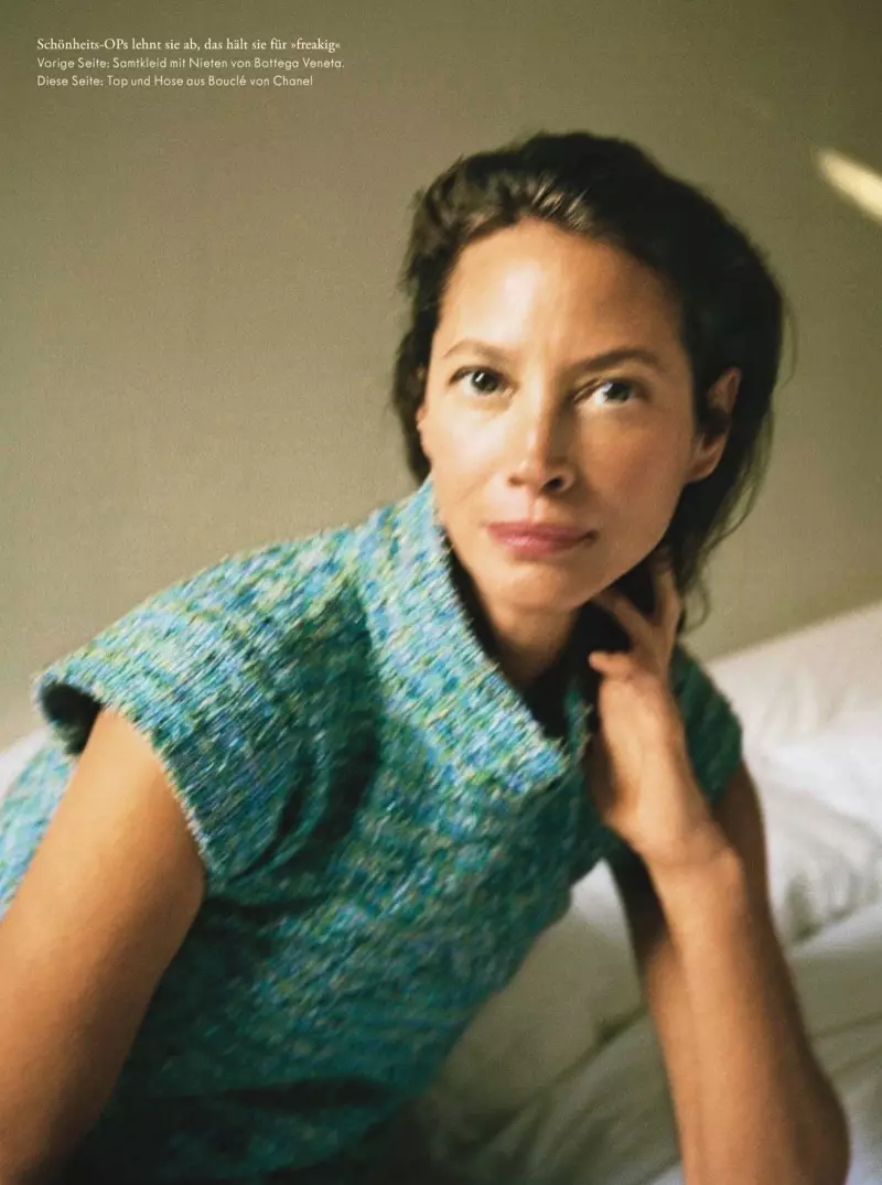 Christy Turlington estas Natura Beleco en Zeit Magazine