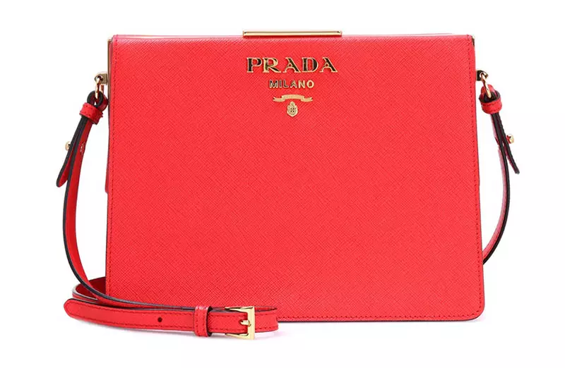 Prada Saffiano Leather Shoulder Bag $1,970