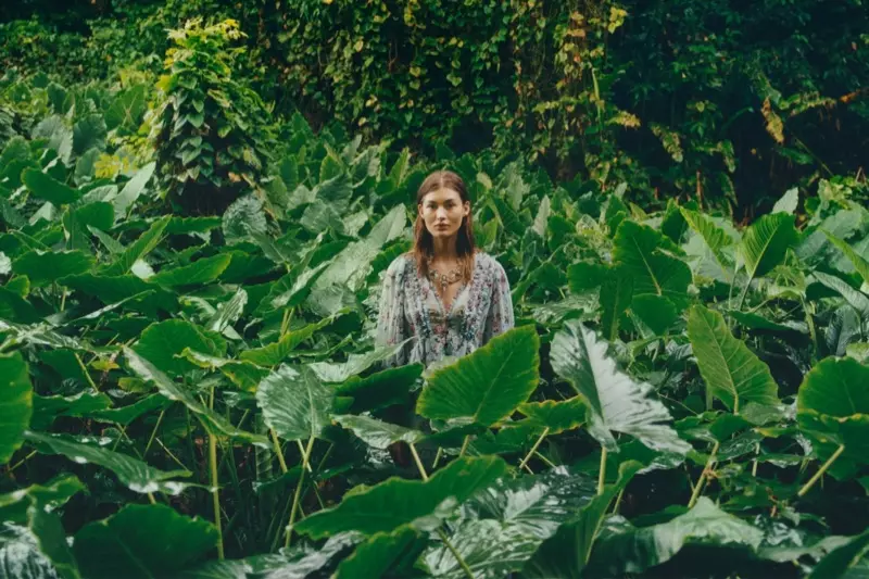 Grace Elizabeth vaidina „Zara Lost Garden“ 2020 m. pavasario-vasaros redakcijoje