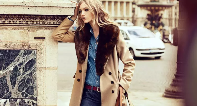 Sasha Pivovarova voor gereserveerde campagne najaar 2011