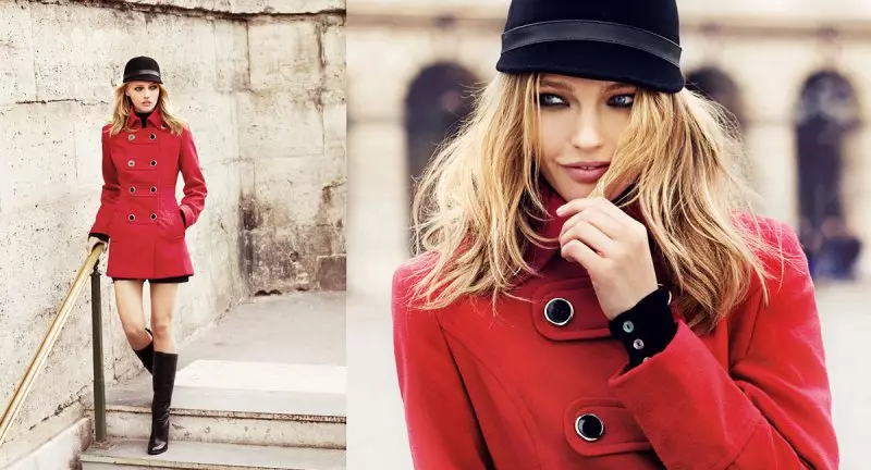 Sasha Pivovarova for Reserved Fall 2011 Campaign