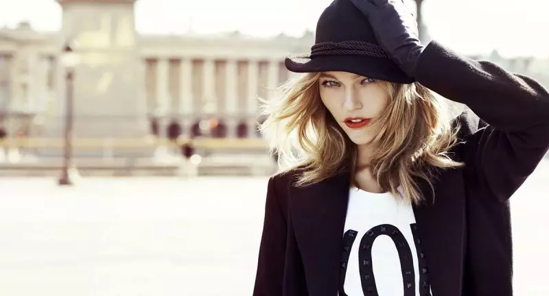 Sasha Pivovarova wa Reserved Fall 2011 Campaign