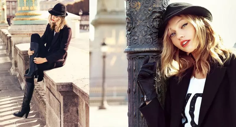 Sasha Pivovarova voor gereserveerde campagne najaar 2011