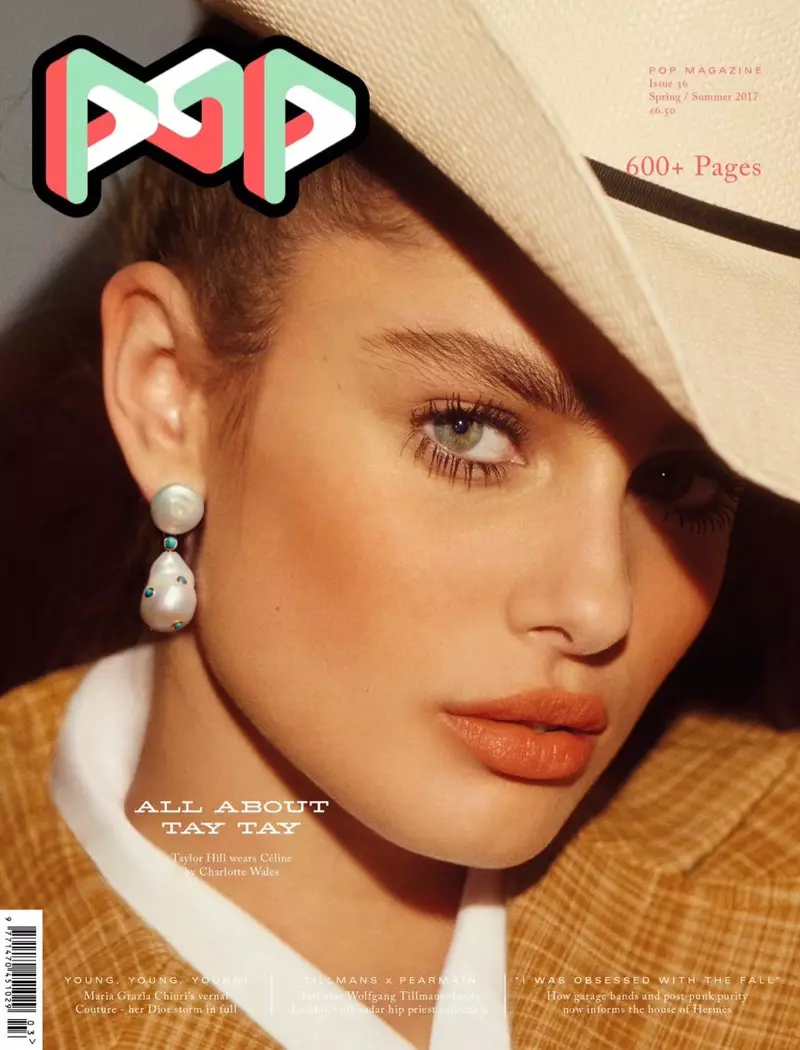 Taylor Hill na naslovnici POP magazina za proljeće/ljeto 2017