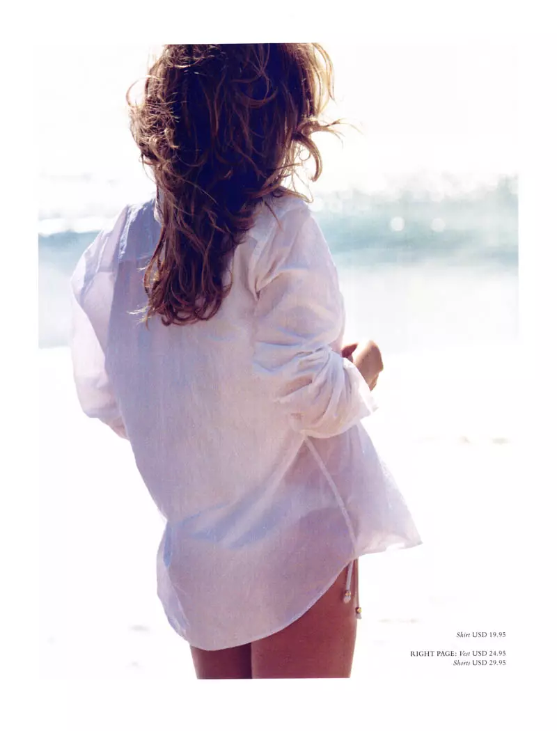 Edita Vilkeviciute od Camille Akrans za H&M Magazine proljeće 2011.