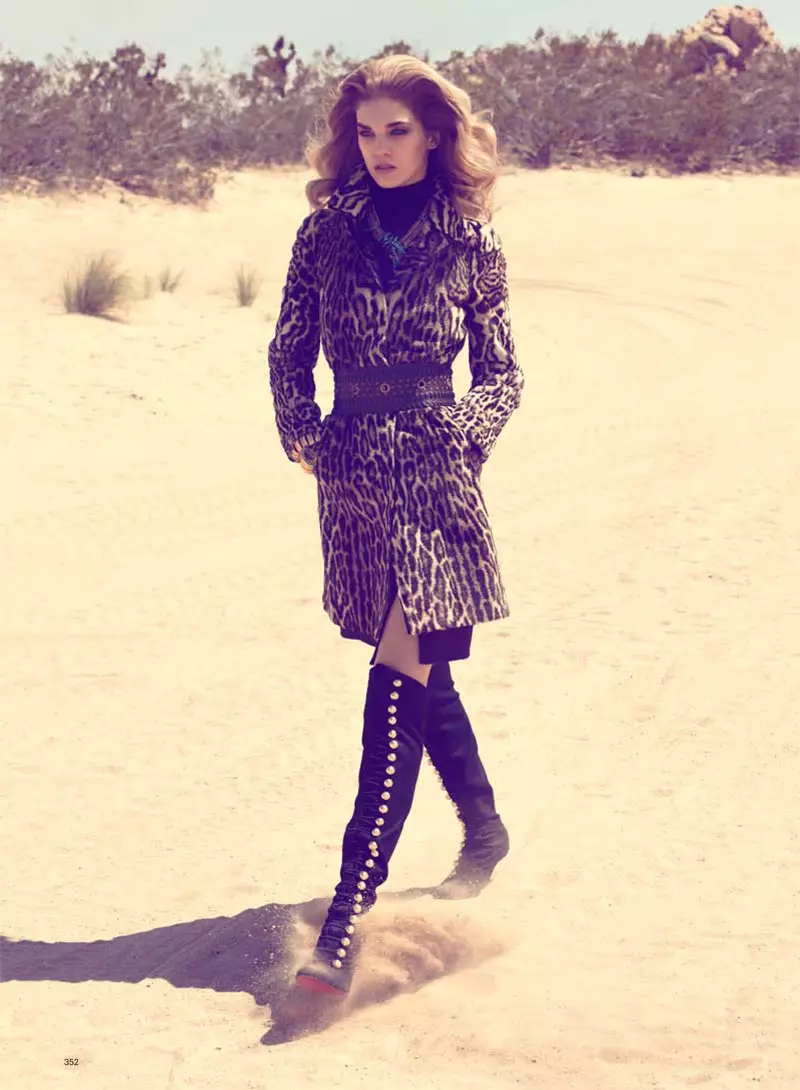 Samantha Gradoville ni Camilla Akras para sa Harper's Bazaar US Oktubre 2010