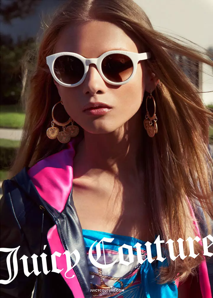 Anna Selezneva pou kanpay Juicy Couture Spring 2012 pa Inez & Vinoodh