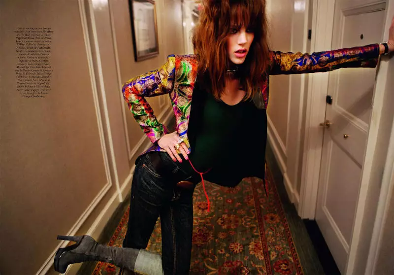 Freja Beha Erichsen oleh Inez & Vinoodh untuk Vogue Paris Mei 2011