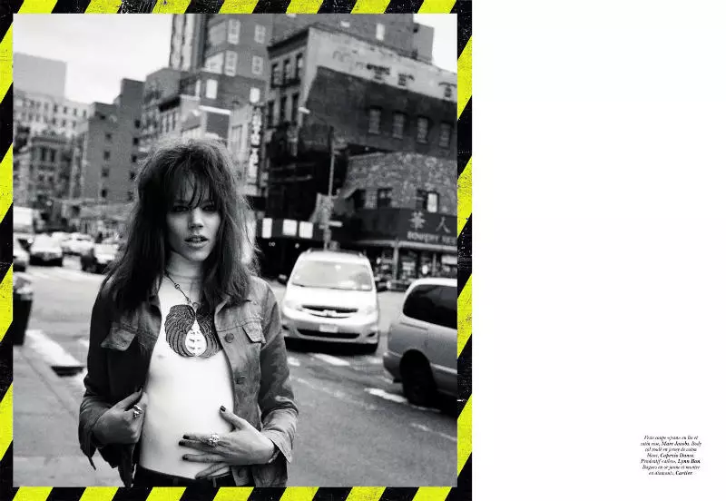 2011년 5월 보그 파리를 위한 Inez & Vinoodh의 Freja Beha Erichsen